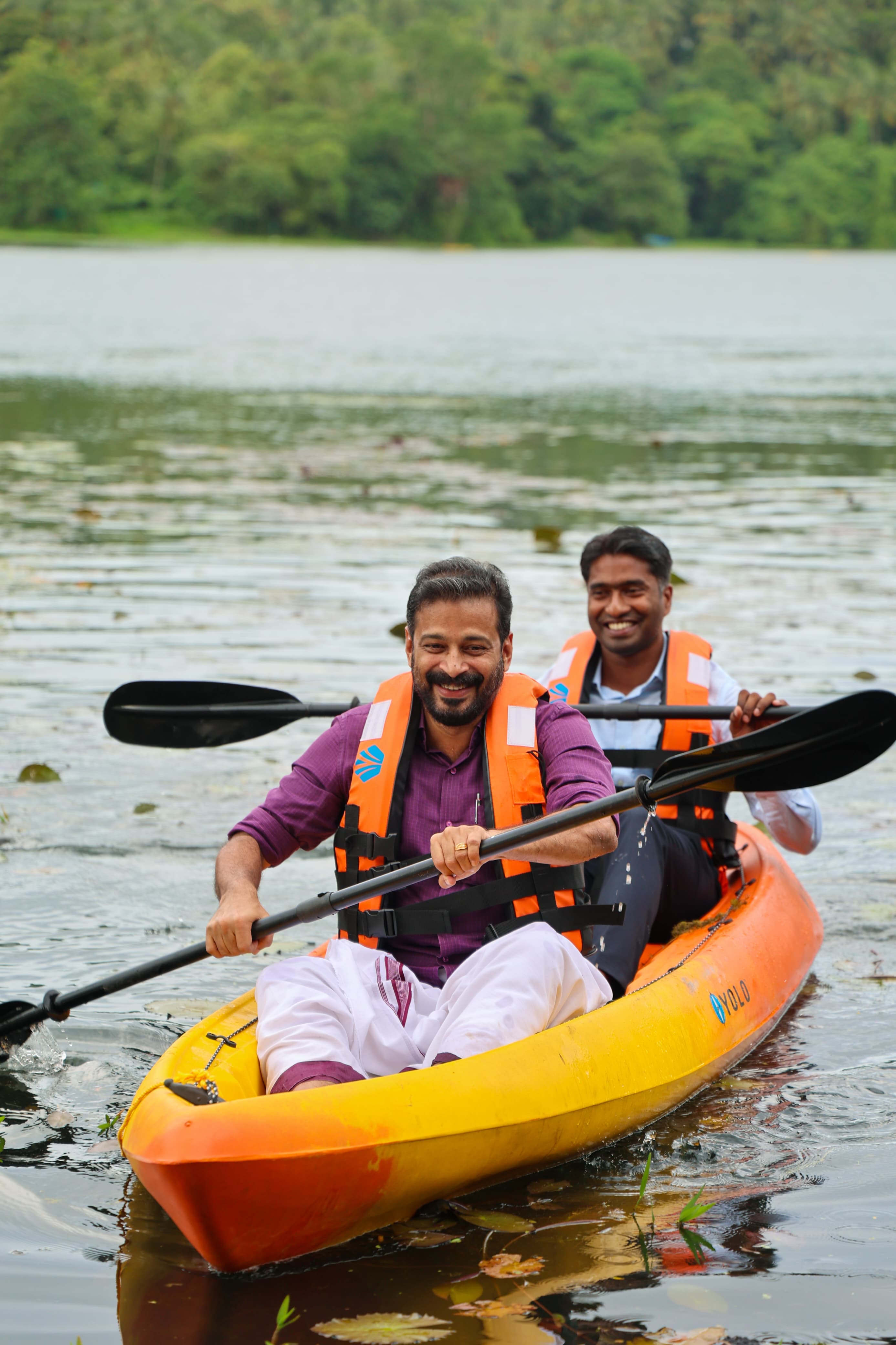 പൂമല ഡാം കയാക്കിങ്